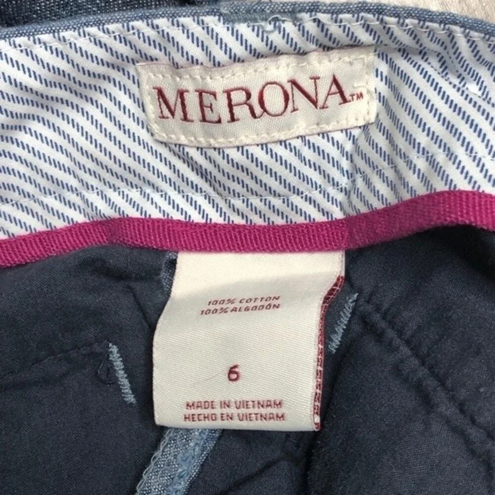 Old Navy Merona Denim Jeans Shorts lot‎ Size 6